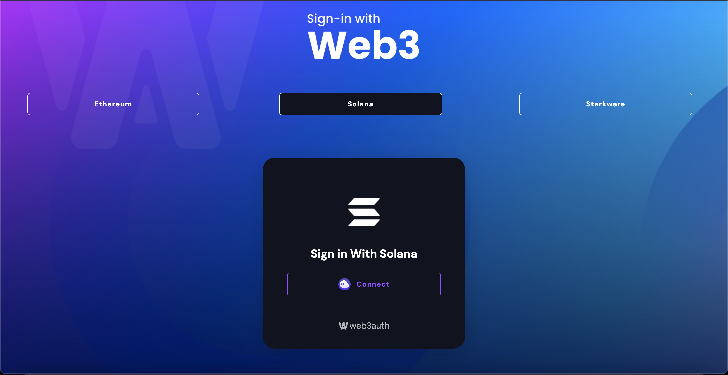 Sample application